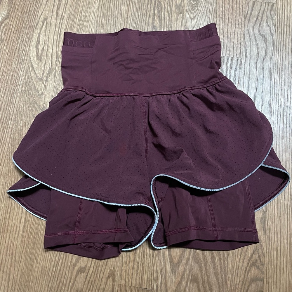 Lululemon fast and free 2 in 1 shorts